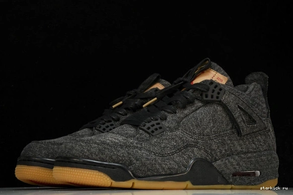 Jordan AO2571-001 4 Retro AO2571-001 Levis  - Denim Levis Air Black NRG 0804